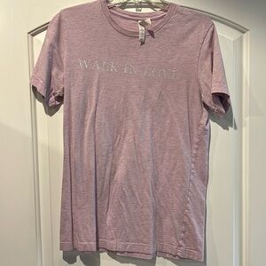 Canvas Medium tee in Heather purple